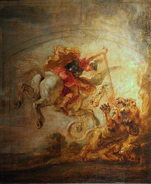 Peter Paul Rubens Pegasus and Chimera Sweden oil painting art